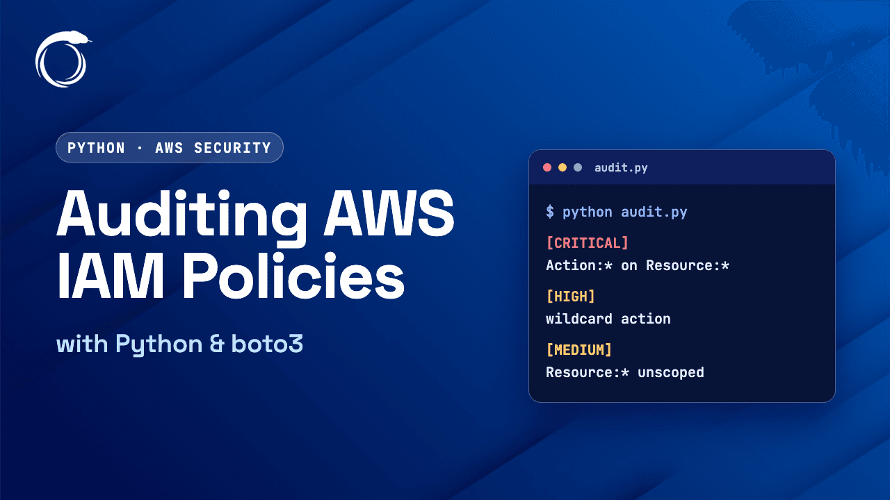 Auditing AWS IAM Policies With Python and boto3